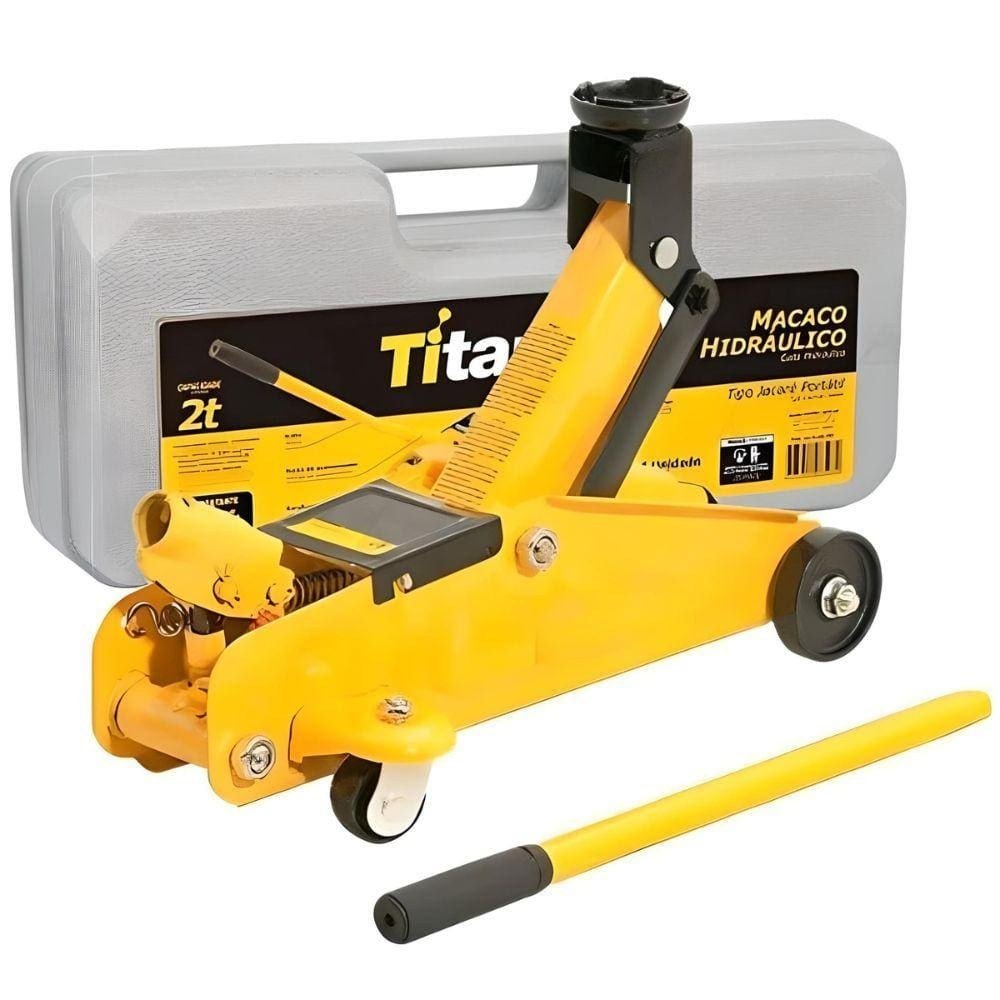 Macaco Hidráulico Titanium 2 Toneladas