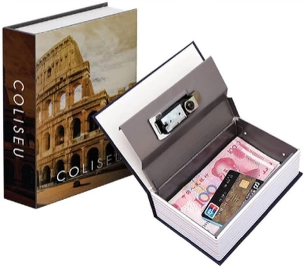 Cofre Camuflado Livro 15 x 24cm