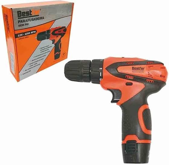Parafusadeira Sem Fio Bestfer 1350RPM