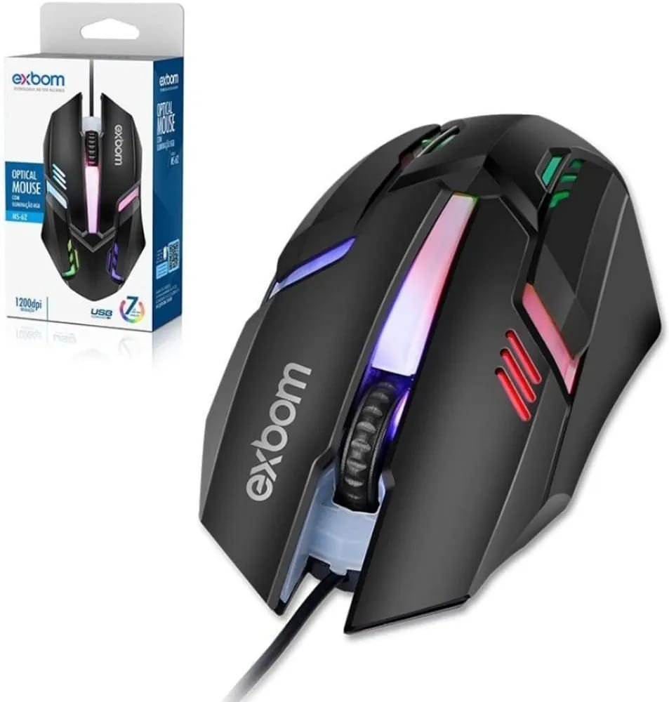 Mouse Gamer Exbom MS-62
