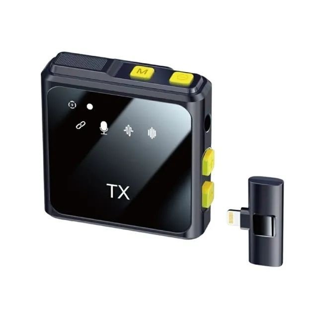 Microfone Lapela Sem Fio One-X MIC-2805