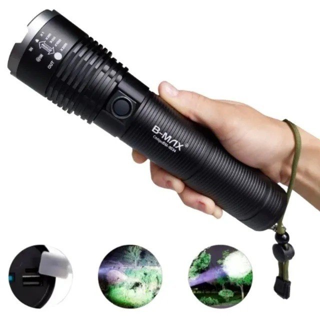 Lanterna Profissional B-Max BM-8534 2km