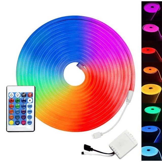 Mangueira de Led Neon RGB 5m