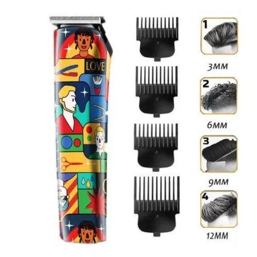 Kit 3 Máquinas Corte Profissional Kemei Grooming PRO2