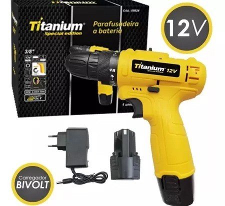 Parafusadeira Titanium Special Edition 12v