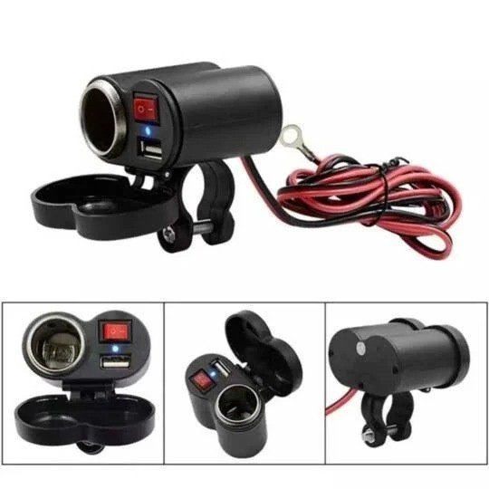 Carregador & Acendedor Para Moto Altomex AL-28CH