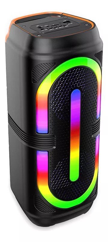 Caixa de Som Bluetooth Com Led One-X SOM-0143