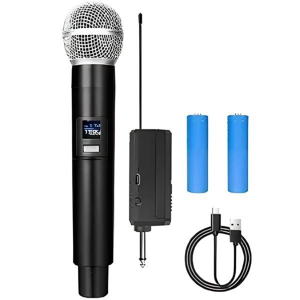 Microfone Profissional Sem Fio One-X MIC-W2806
