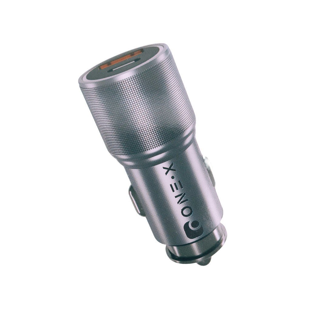 Carregador Veicular Turbo One-X USB+USB-C 45w