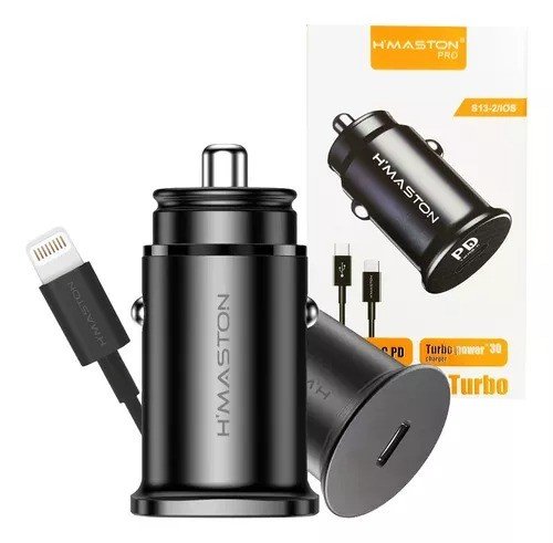 Carregador Veicular Turbo H'Maston 30w