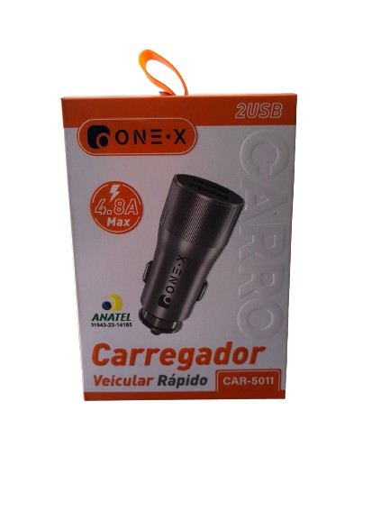 Carregador veicular turbo CAR-5011