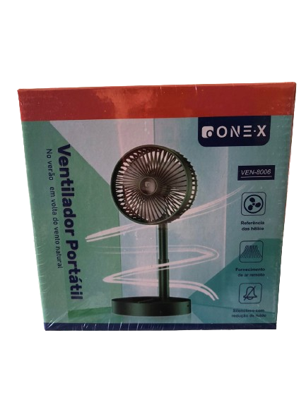 Ventilador portátil ONE-X VEN-8006