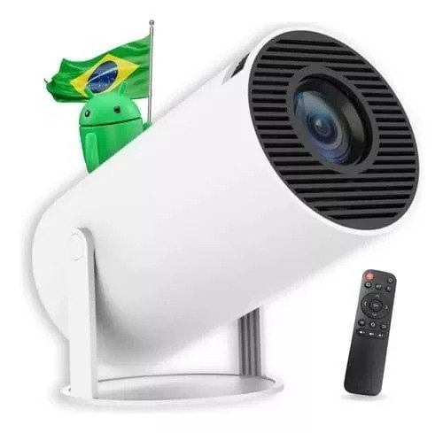 Mini Projetor Android HD Wifi 5g Bluetooth Smart Tv Portátil PRO-9102