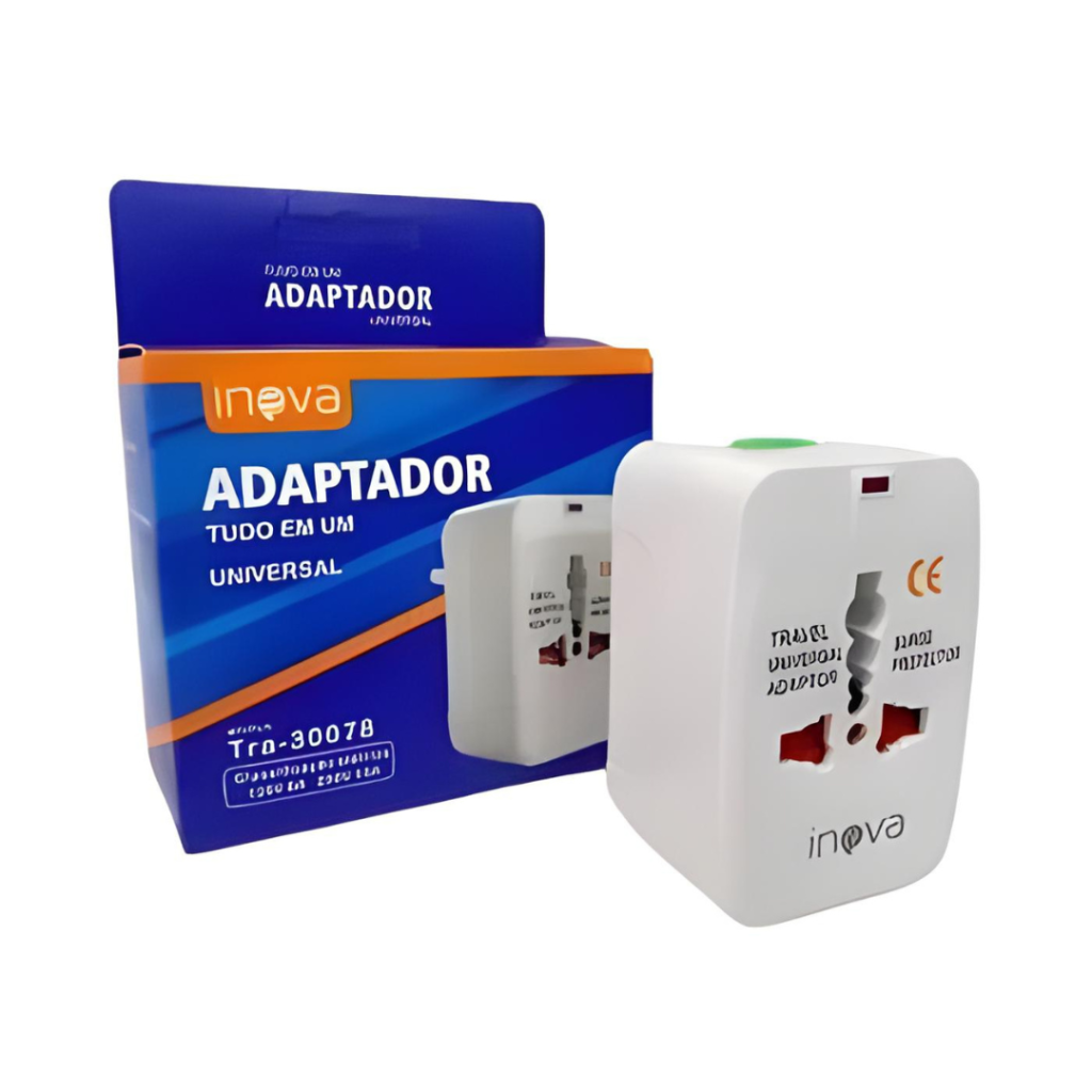 Adaptador Universal de Tomada Inova TRA-30078