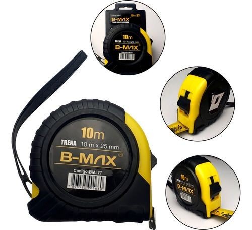 Trena 10 Metros Emborrachada Profissional Com Trava