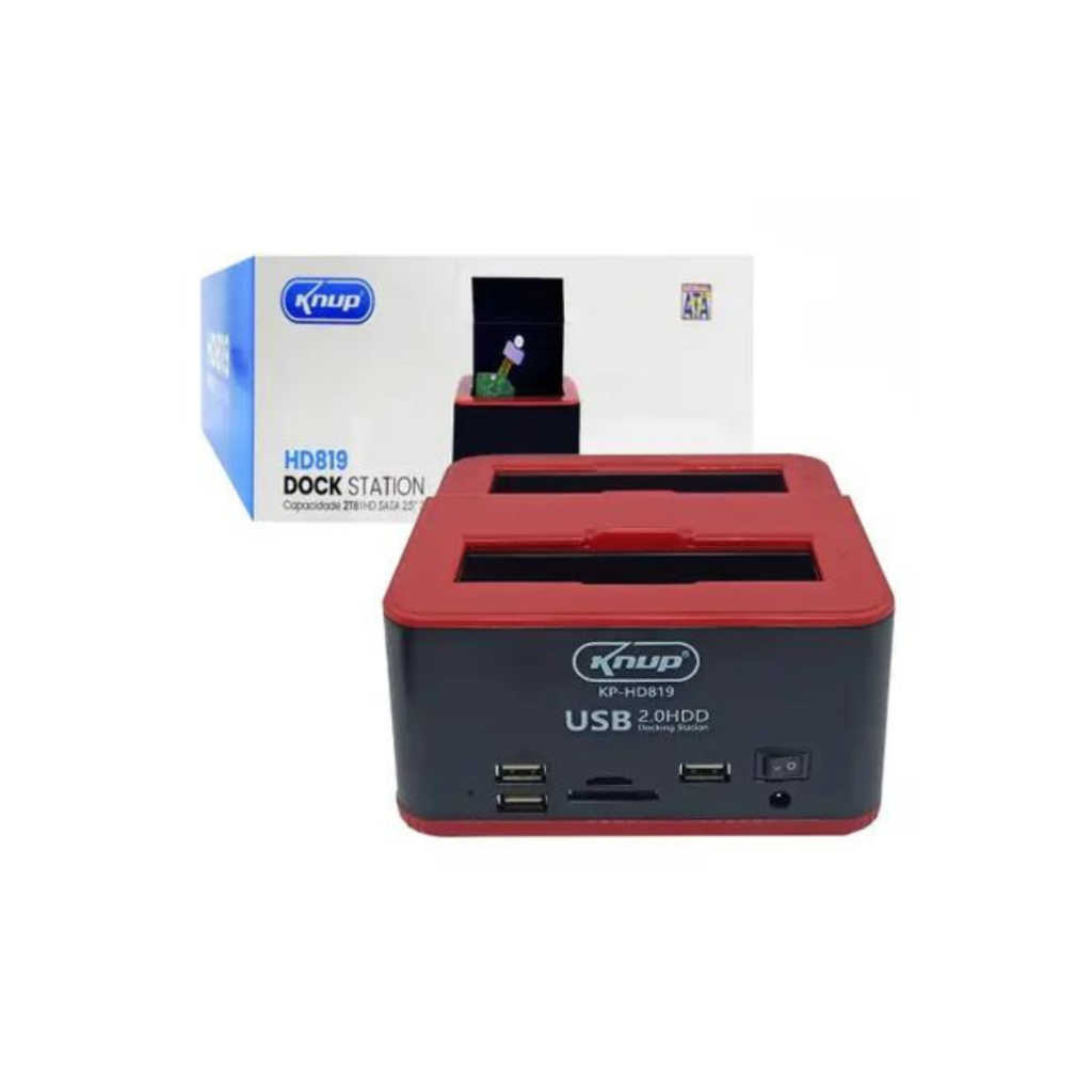Dock Station Knup HD819 USB 2.0