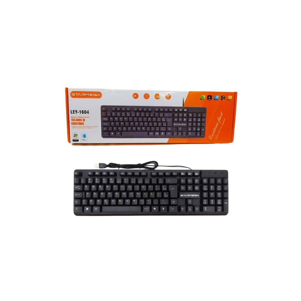 Teclado Starmega LEY-1604