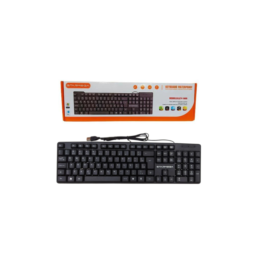 Teclado Starmega LEY-1605