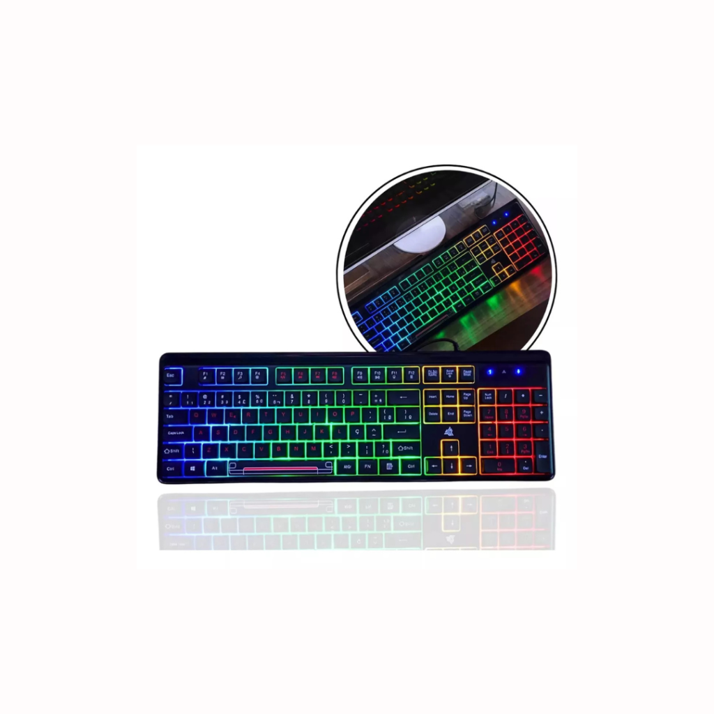 Teclado Gamer Knup KP TE130