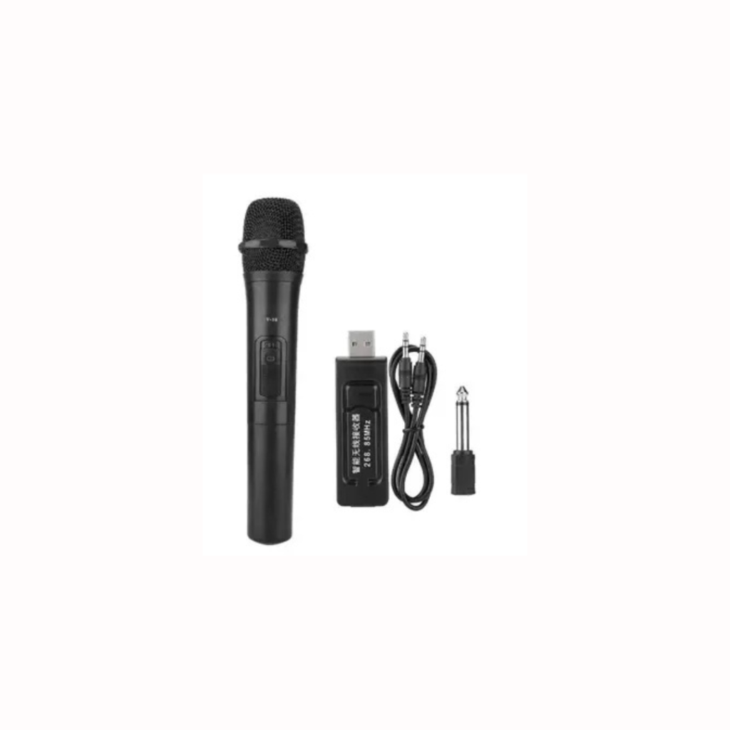 Microfone Sem Fio One-X Mic-2809 UHF