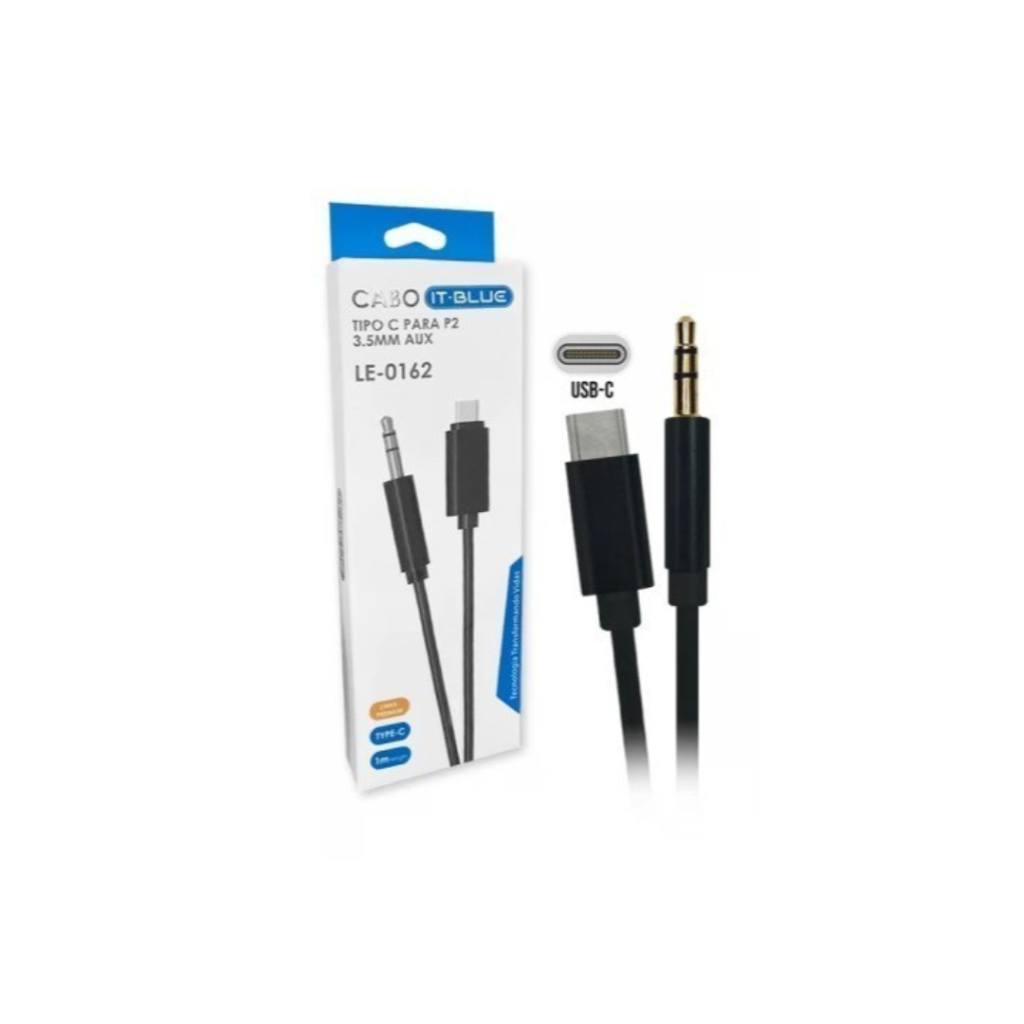 Cabo TipoC Para P2 Auxiliar It.Blue LE-0162