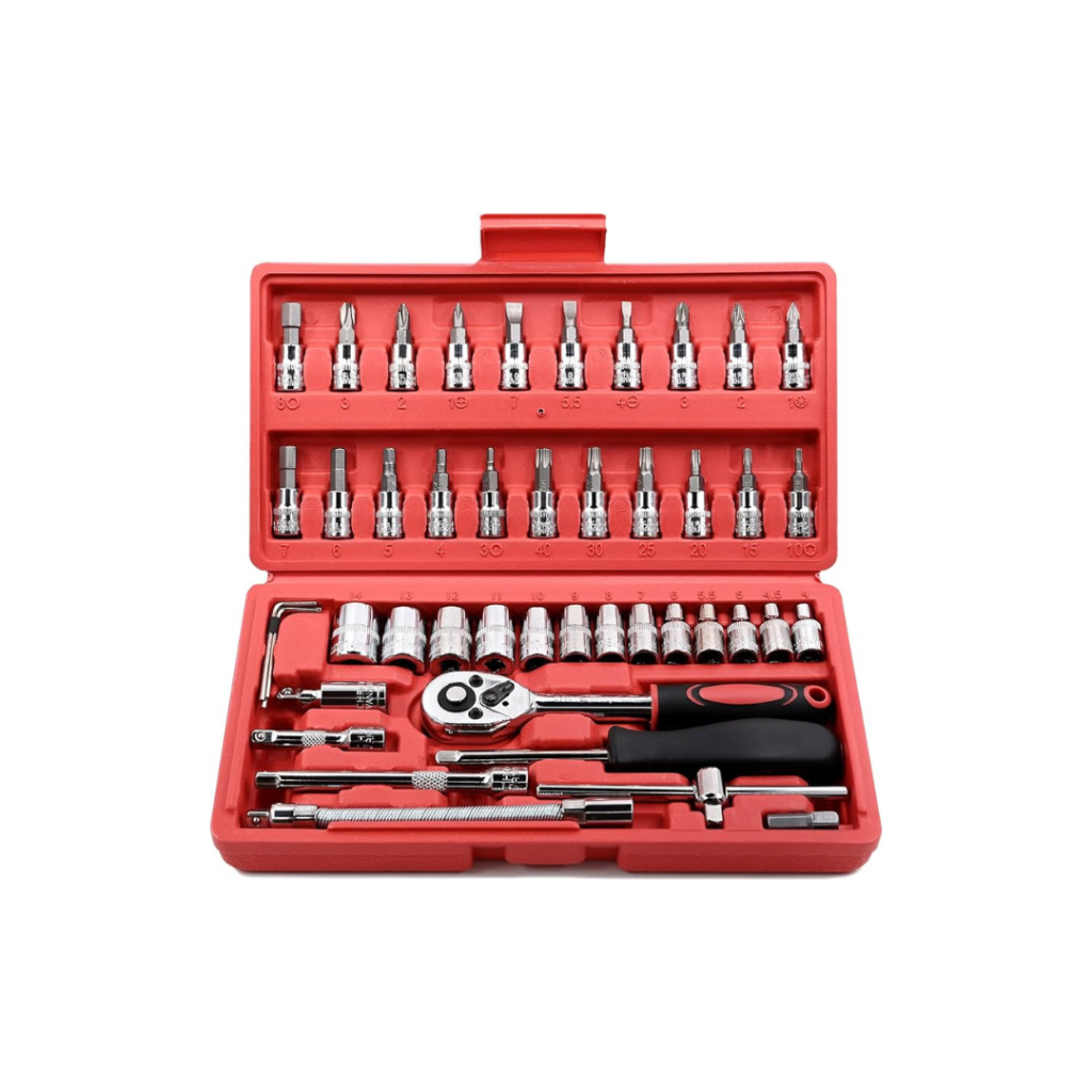 Kit de Chaves Socket 46 pcs One-X FR-3302