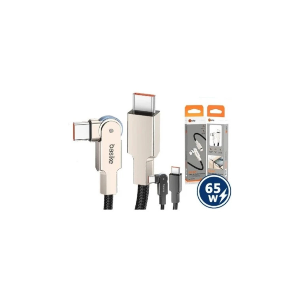 Cabo de Dados Rotativo 65w Basike Ba-CBO-101