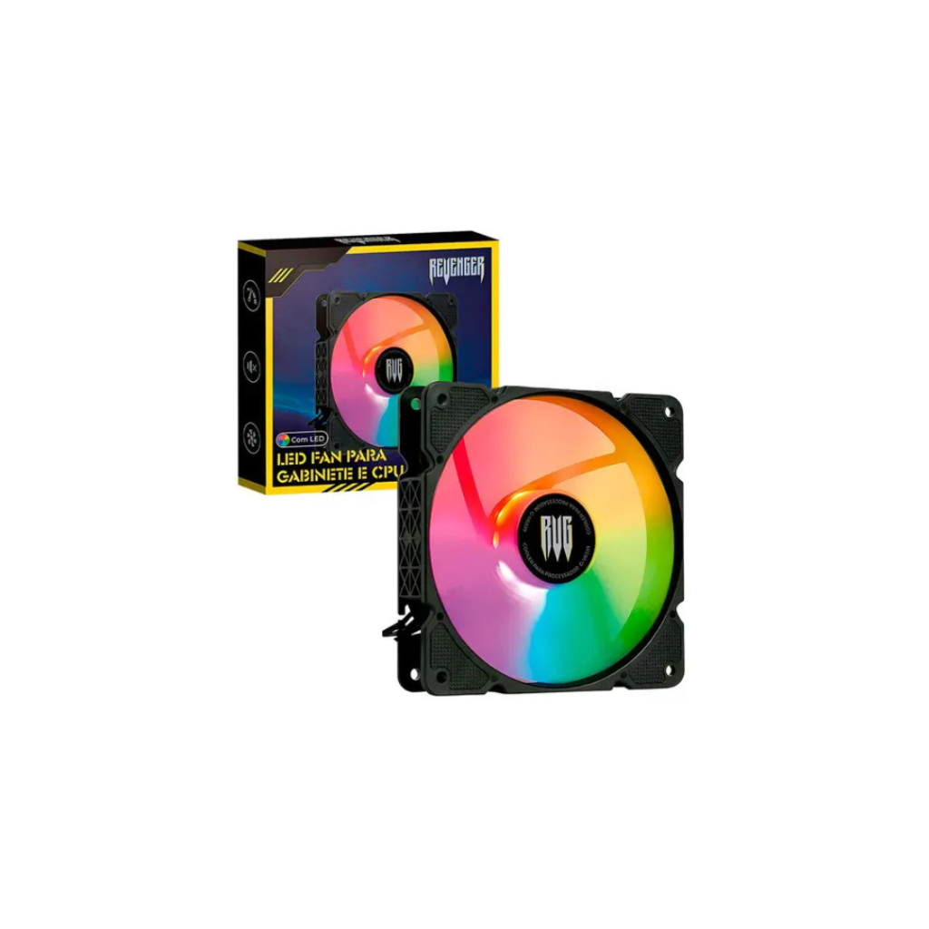 Fan Cooler Led para Gabinete Revenger G-VR339