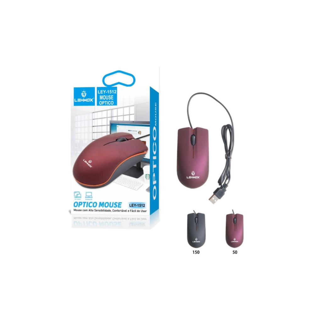 Mouse Óptico Lehmox LEY-1512