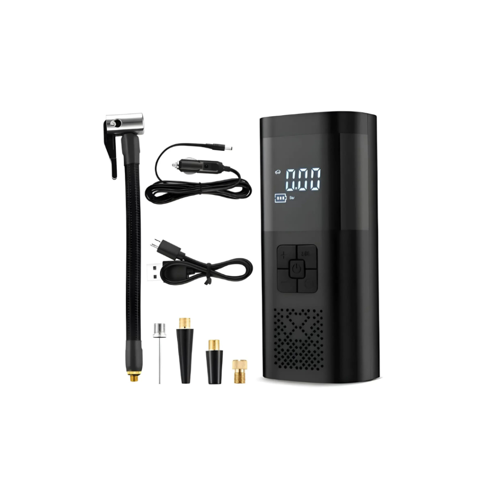 Bomba de Ar Calibrador Portátil B-Tek BT-AX104 