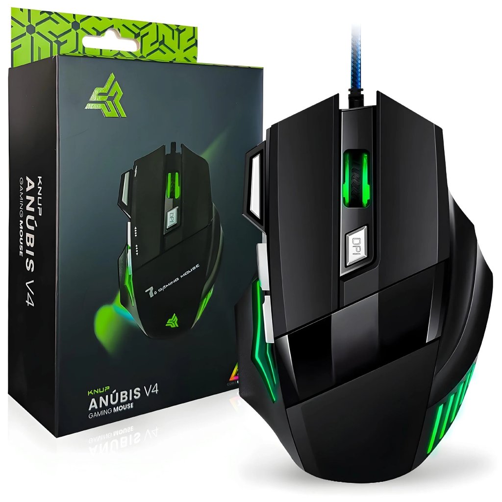 Mouse Gamer Knup Anúbis V4 KP-V4