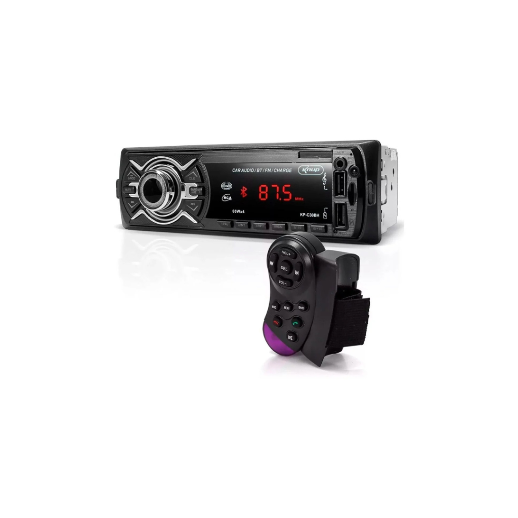 Som Automotivo Bluetooth Knup KP-C30BH