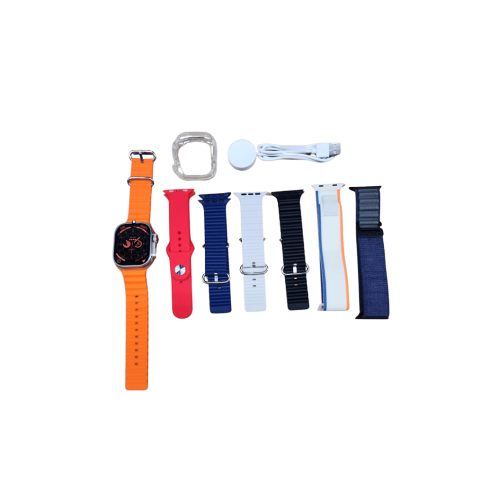 Smartwatch Bazik W74 Pro Max + 7 Pulseiras