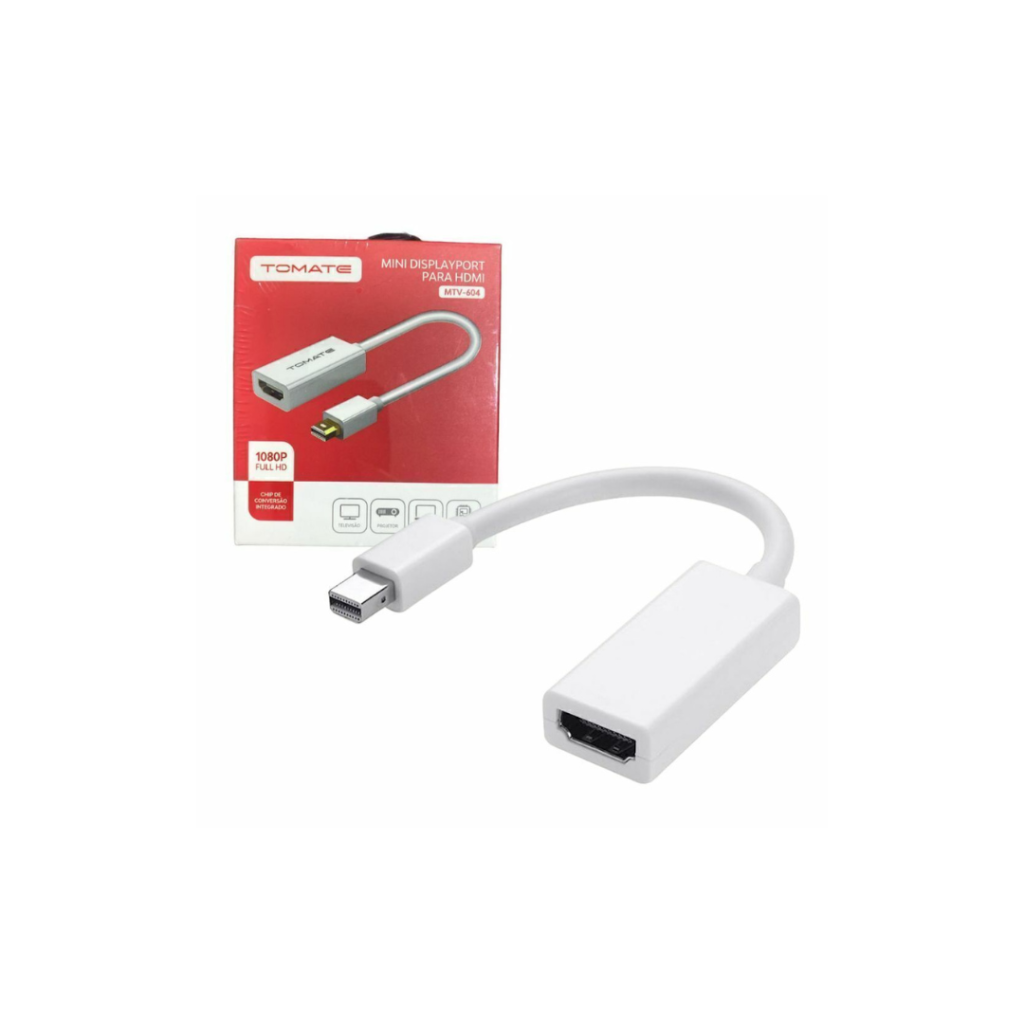Adaptador Mini Displayport Para HDMI Tomate MTV-604