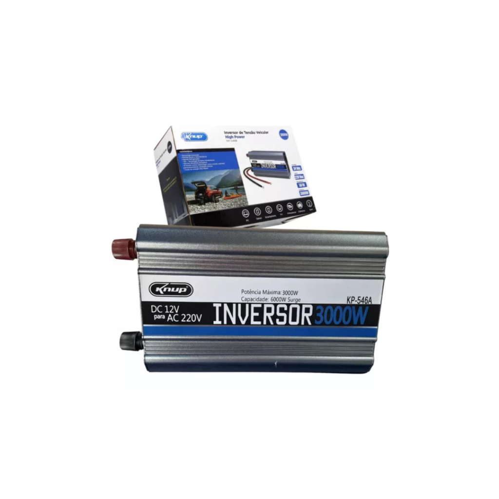 Inversor de Tensão Veicular Knup 3000w KP-546A