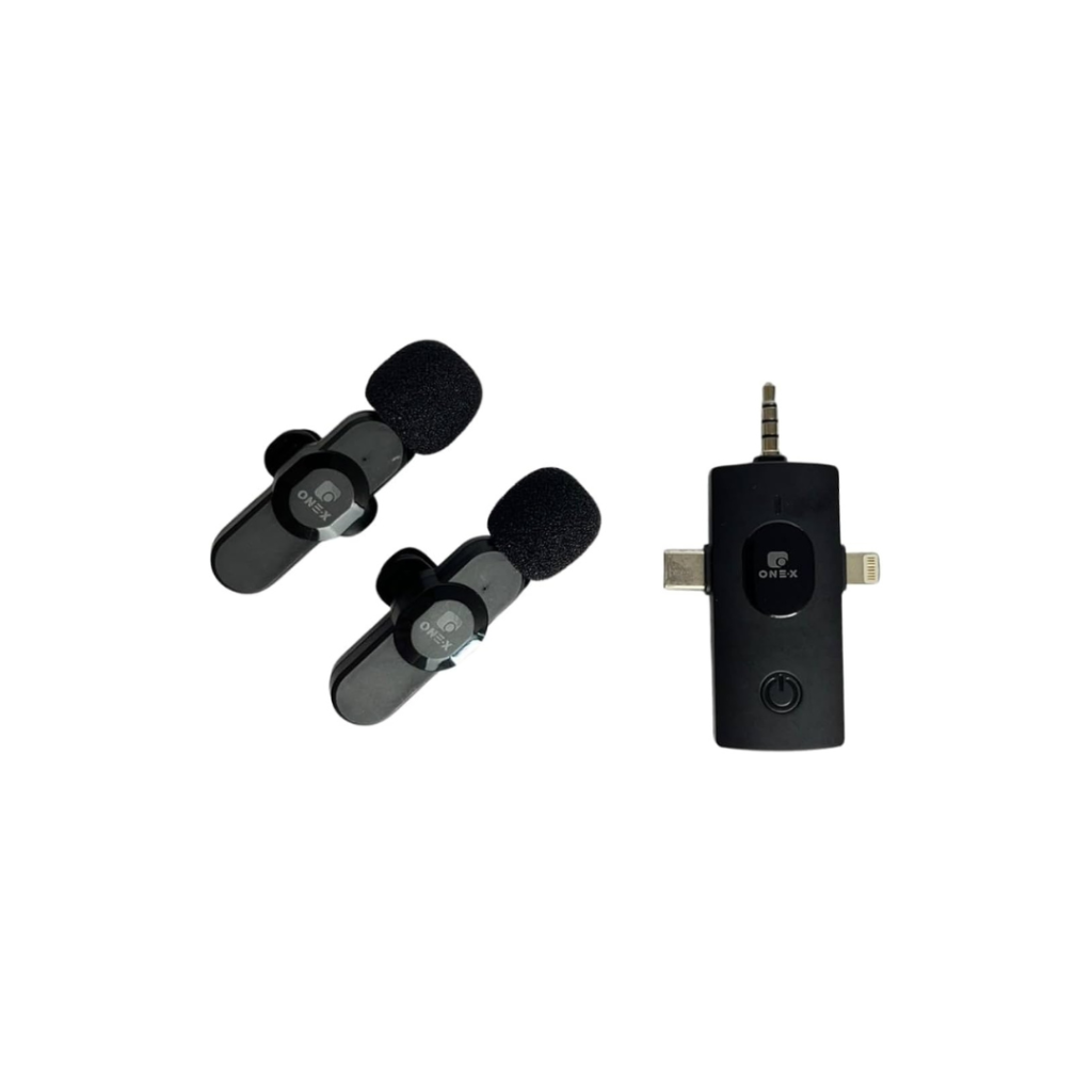 Kit Microfones Lapela One-X MIC-2900