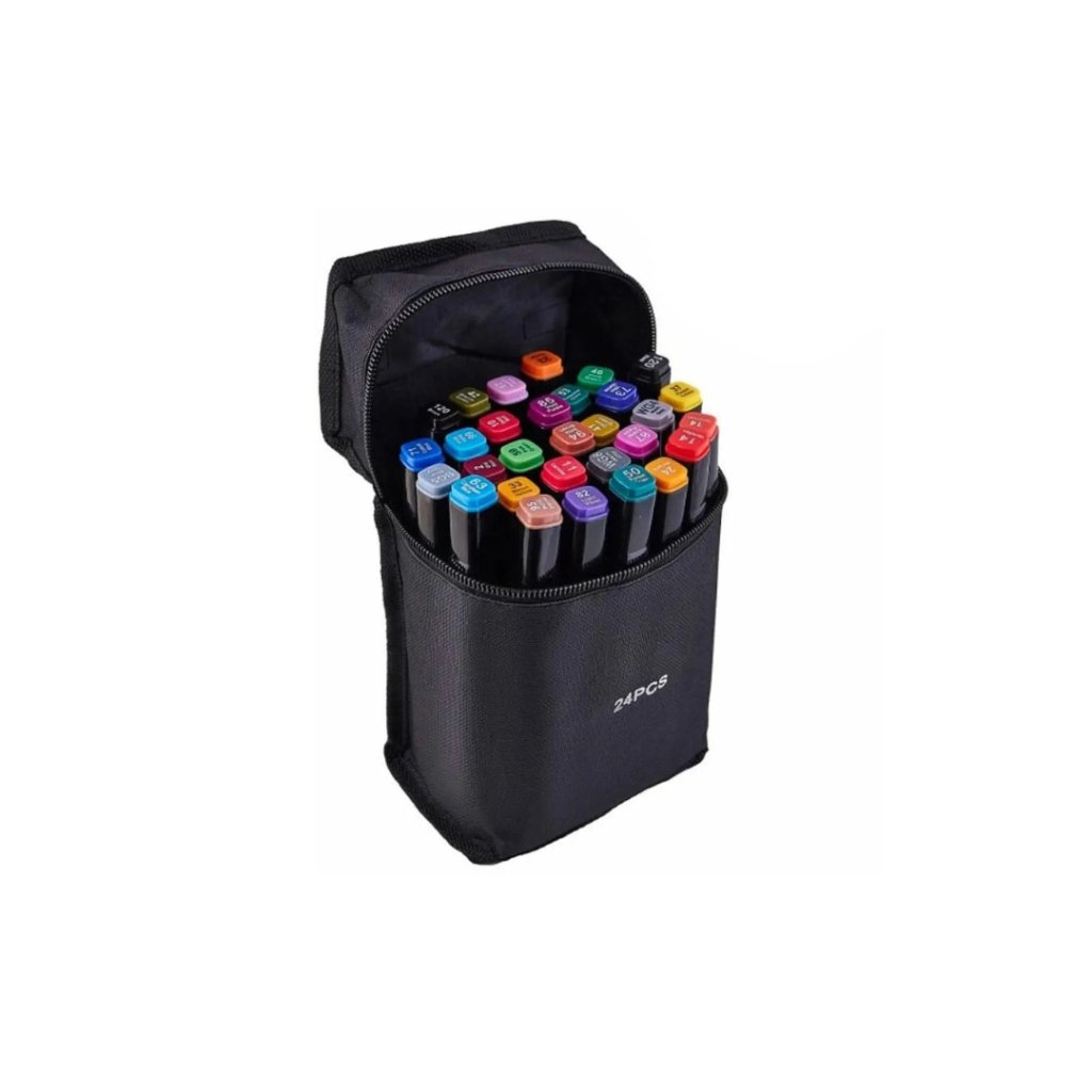 Canetinhas Coloridas 24 Peças