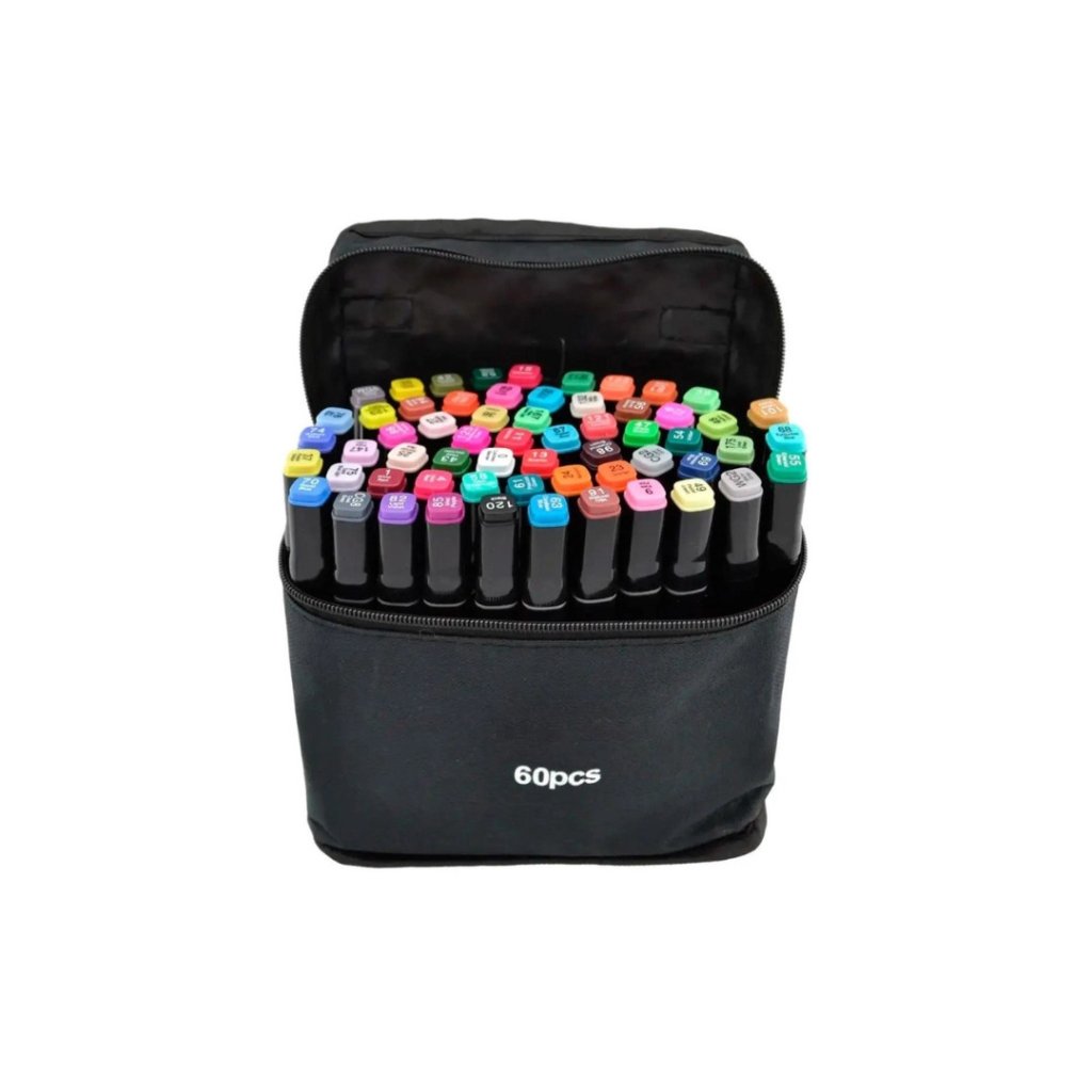 Canetinhas Coloridas 60 Peças