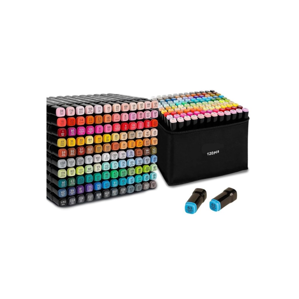 Canetinhas Coloridas 120 Peças