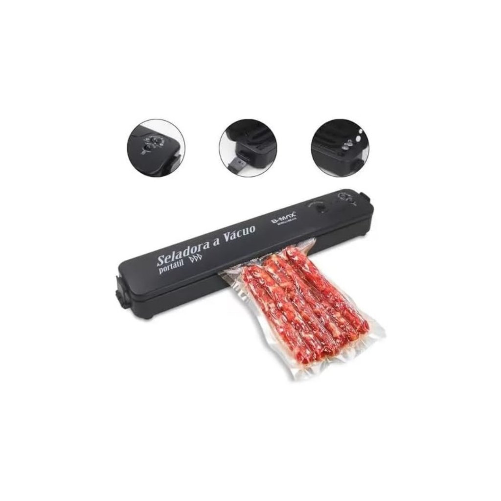 Seladora à Vácuo Portátil B-Max BM-A19