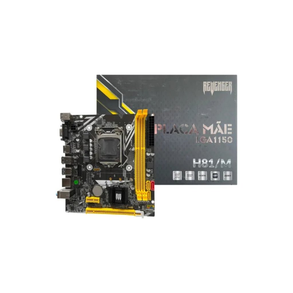 Placa Mãe Revenger G-H81/M