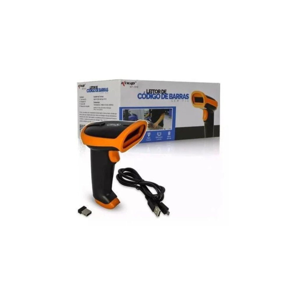 Leitor Códigos de Barra Knup KP-1018