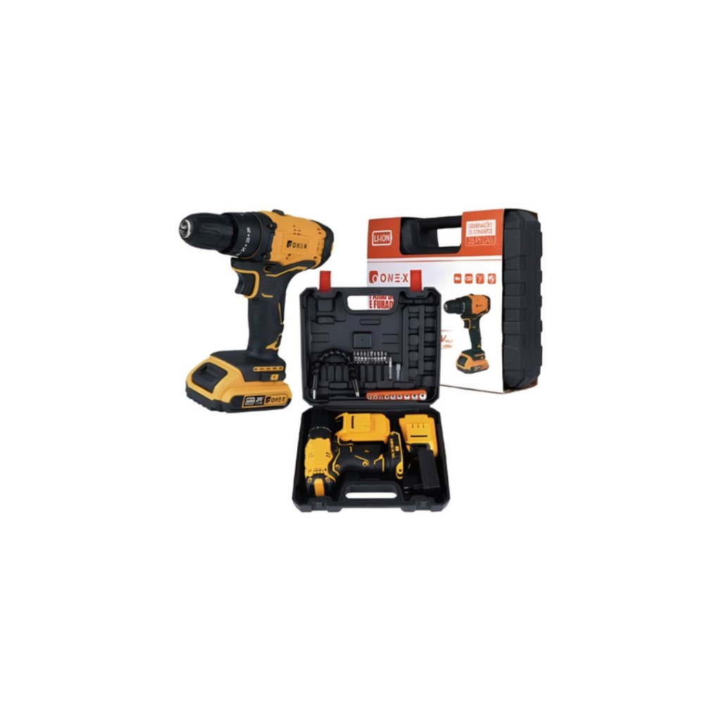 Parafusadeira e Furadeira 21v One-X FR-3323
