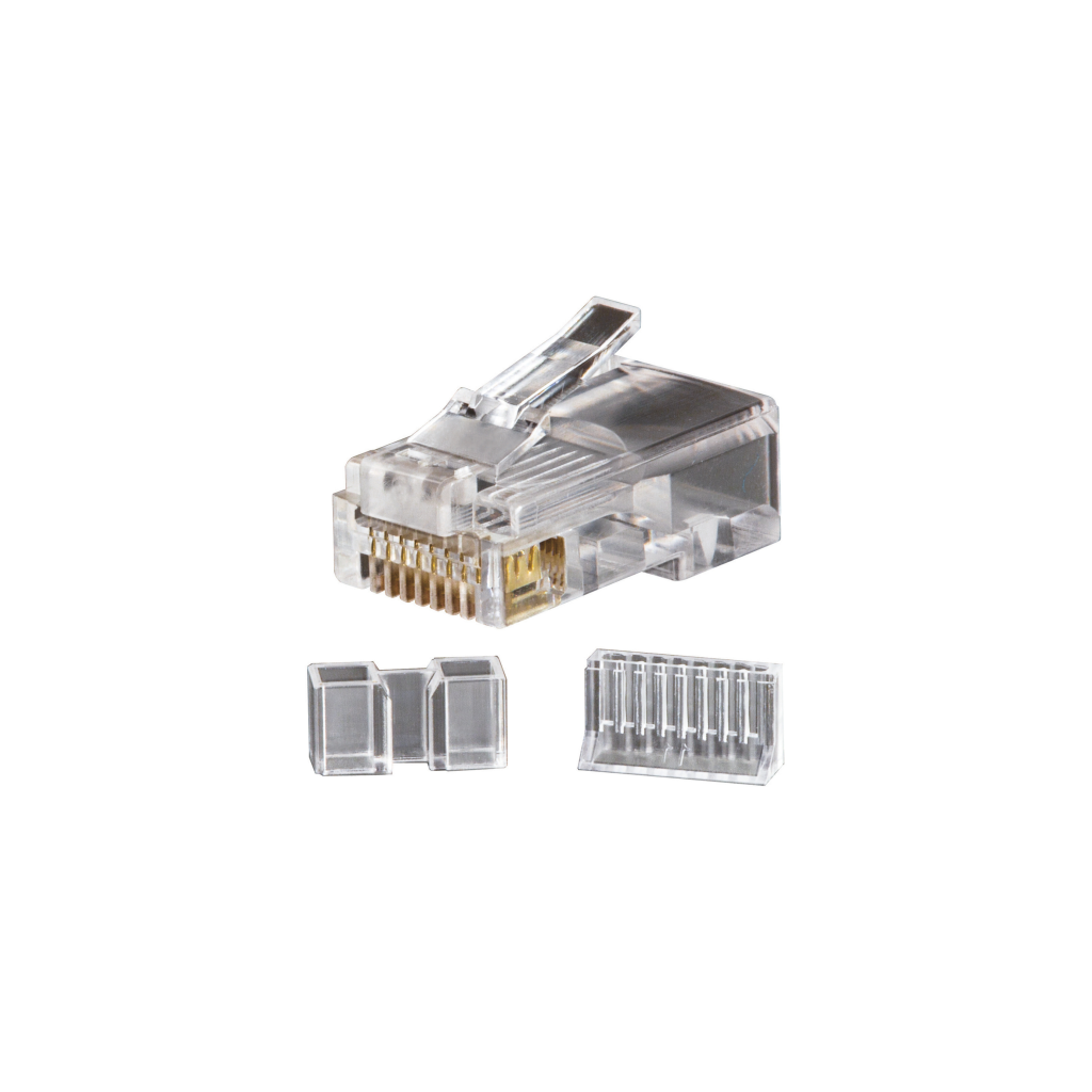 Conector Cat6 100pcs It.Blue LE-5549