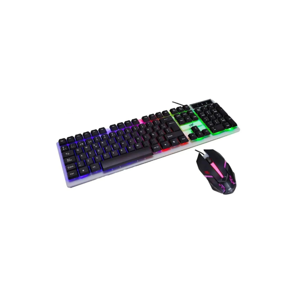 Kit Teclado e Mouse RGB One-X JP-2518