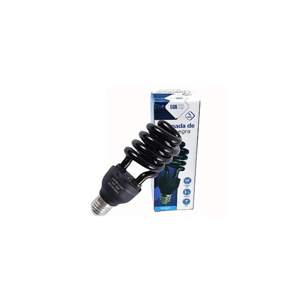 Lâmpada Luz Negra Luatek LP-001