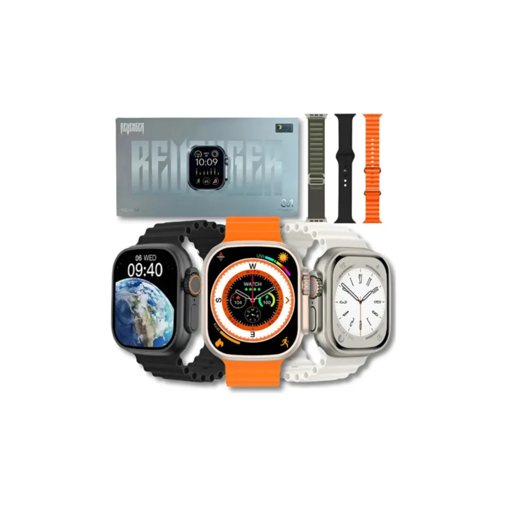 Smartwatch Revenger 3 Pulseiras RG-W61 