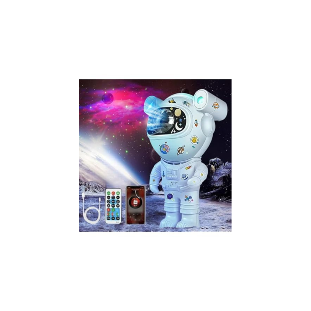 Projetor Astronauta Galáxias Minimen MM-XL819