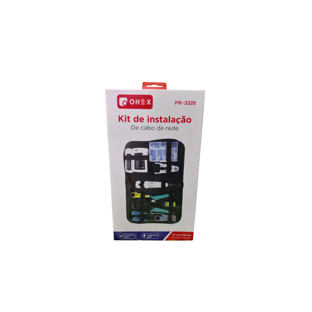 Kit de Instalação de Cabo de Rede One-X FR-3326