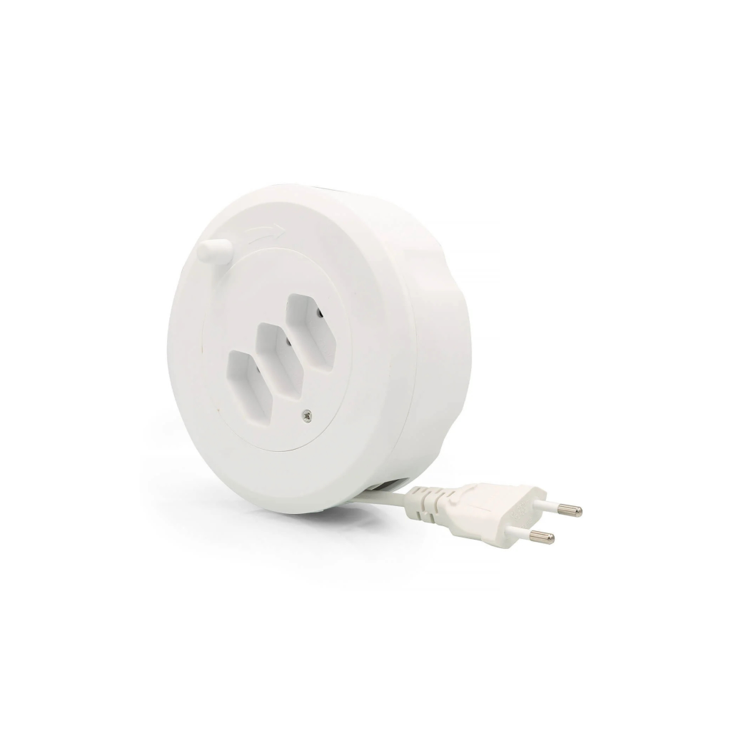 Extensão Carretilha Retrátil 5m Knup KP-SL05-5M